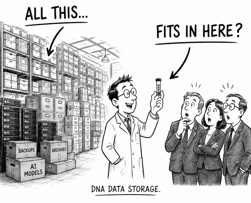 DNA Data Storage: The archive that could outlive everything we build today