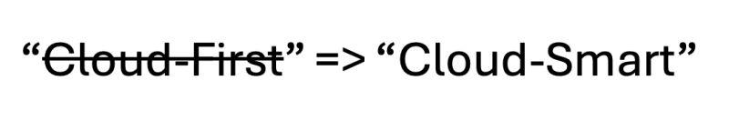The End Of Cloud-First