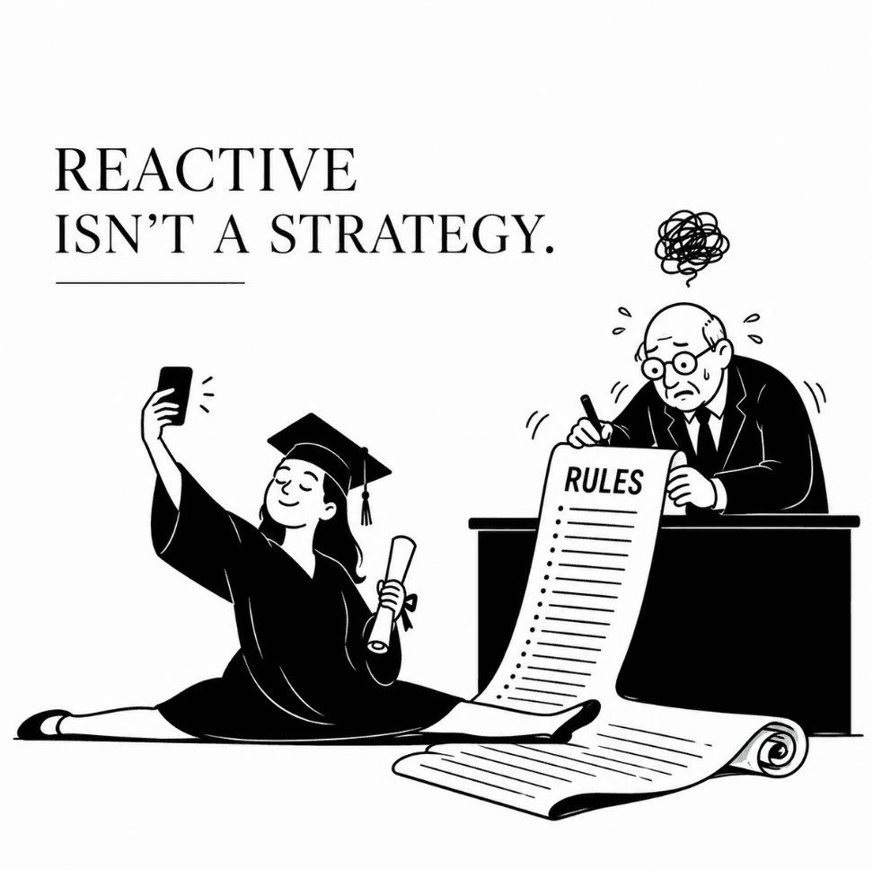 Reactive Isn't a Strategy