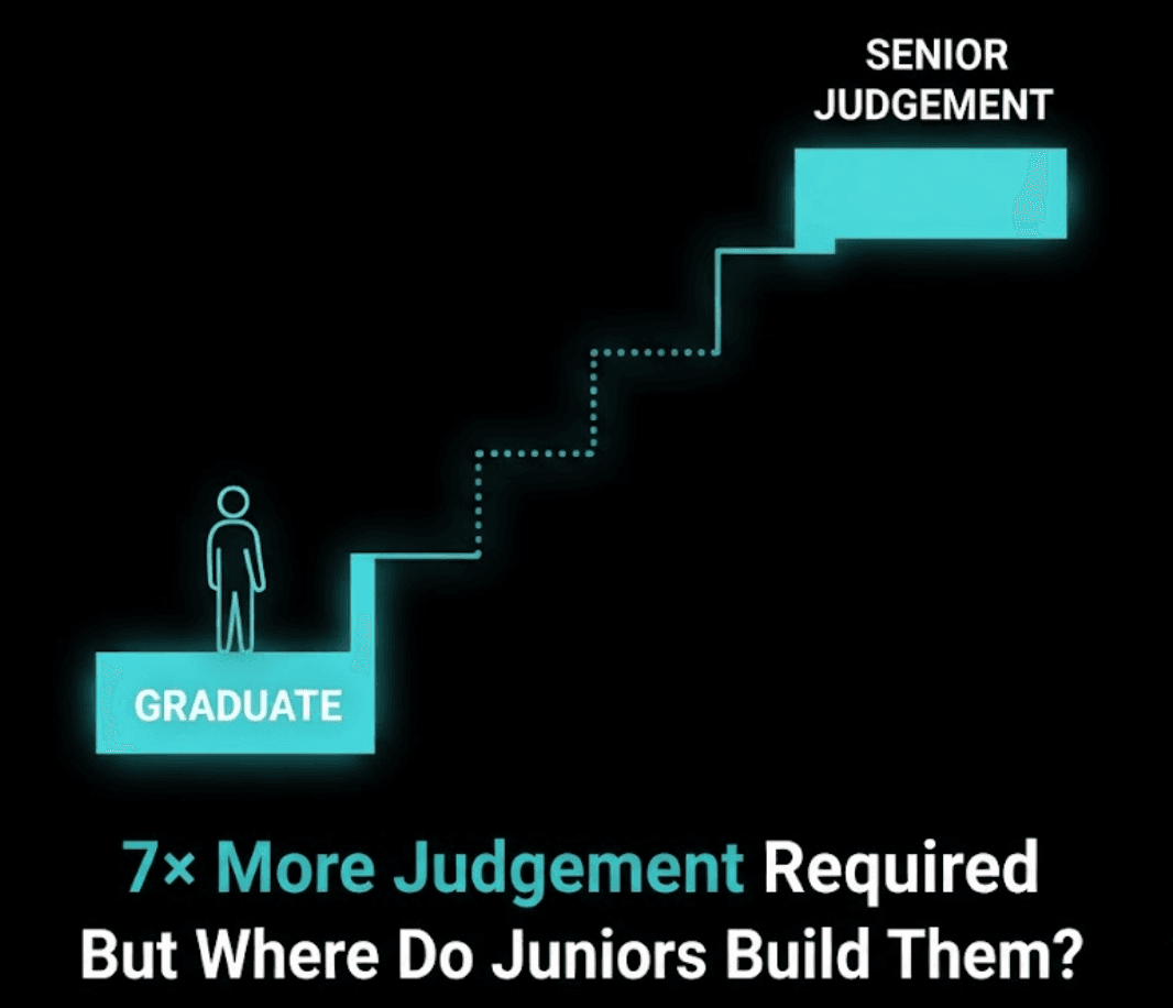 How do you actually spot judgement in a graduate who's never had the job before?