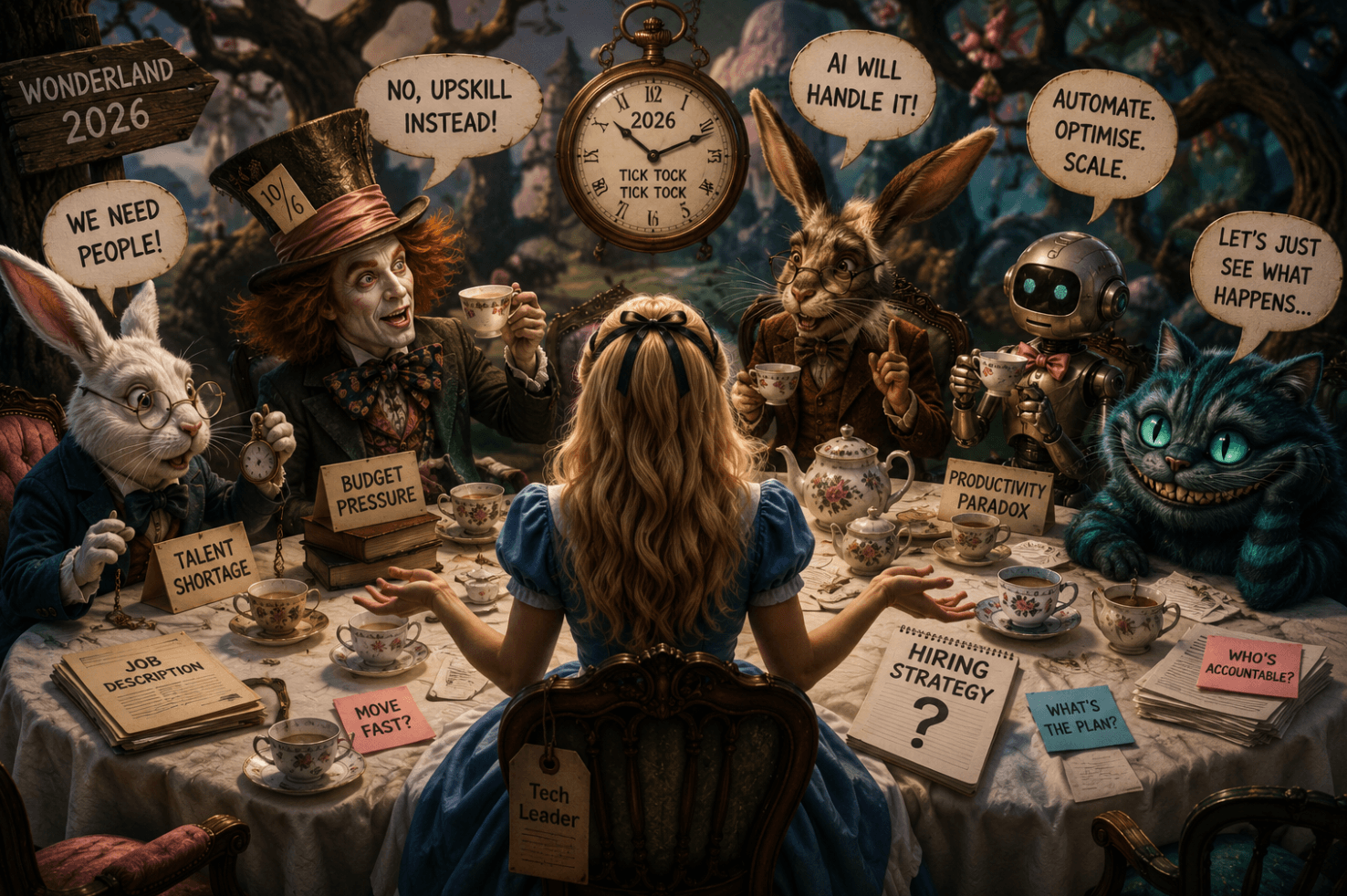 Ever feel a little bit like Alice in Wonderland while trying to hire in 2026?